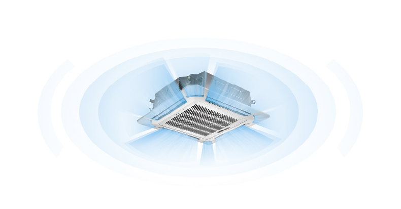360° airflow