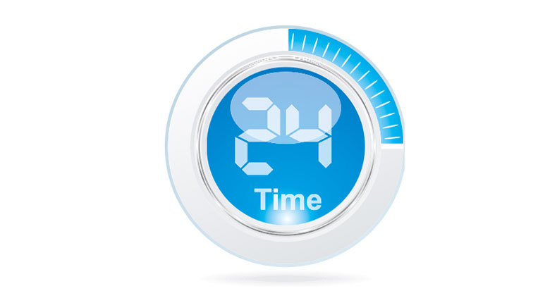 24-hour timer