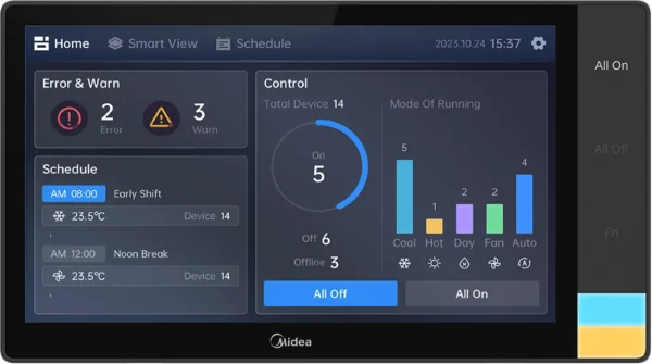Central controller TC3-7